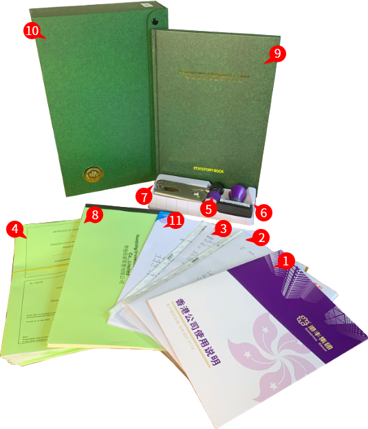 注冊(cè)香港公司所獲得的資料