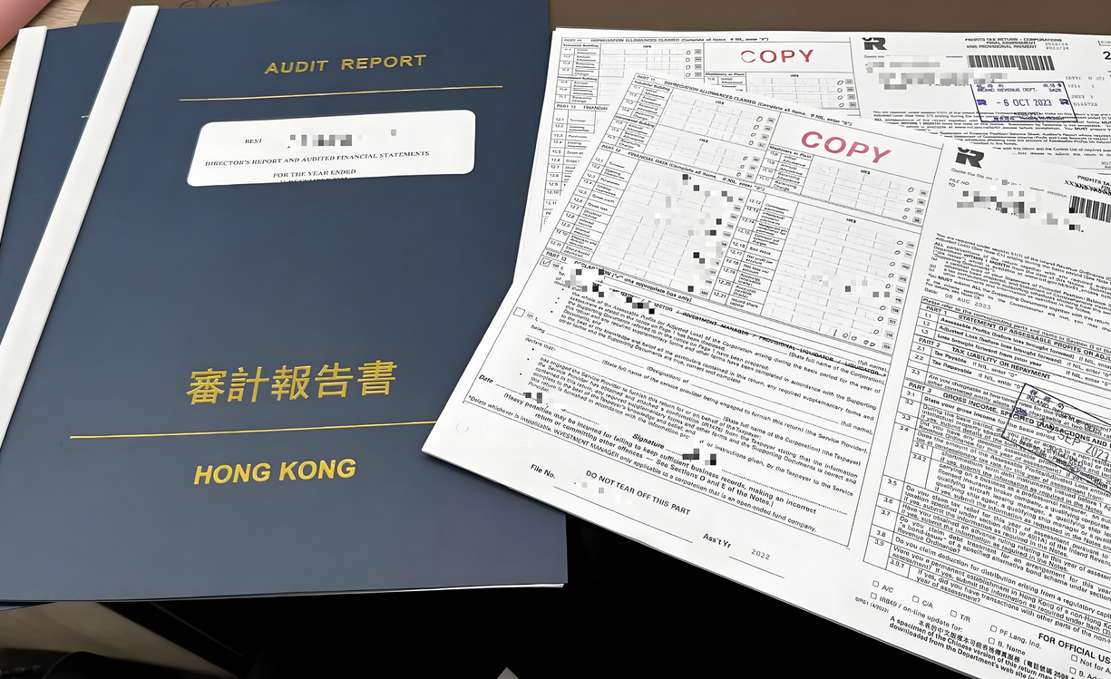 香港公司審計(jì)報(bào)告樣本